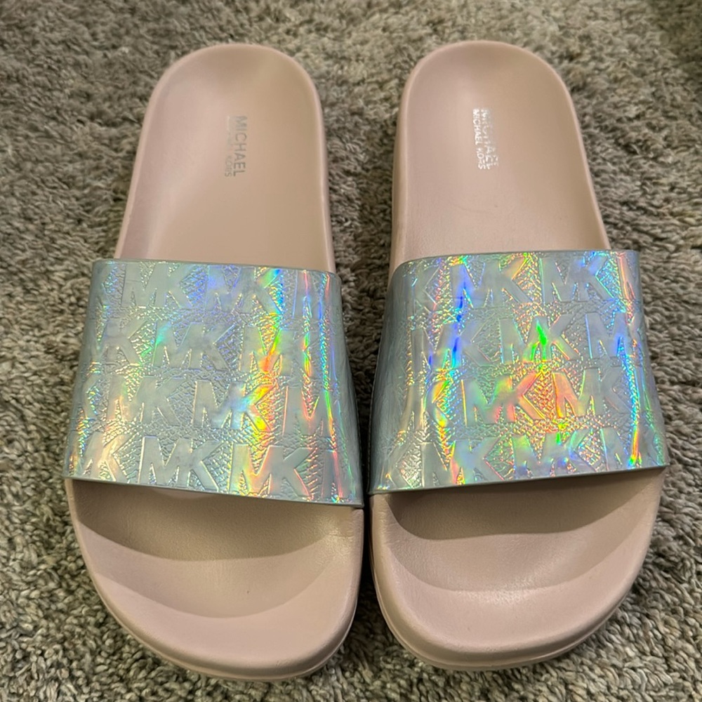 Michael Kors excellent condition pink with iridescent top